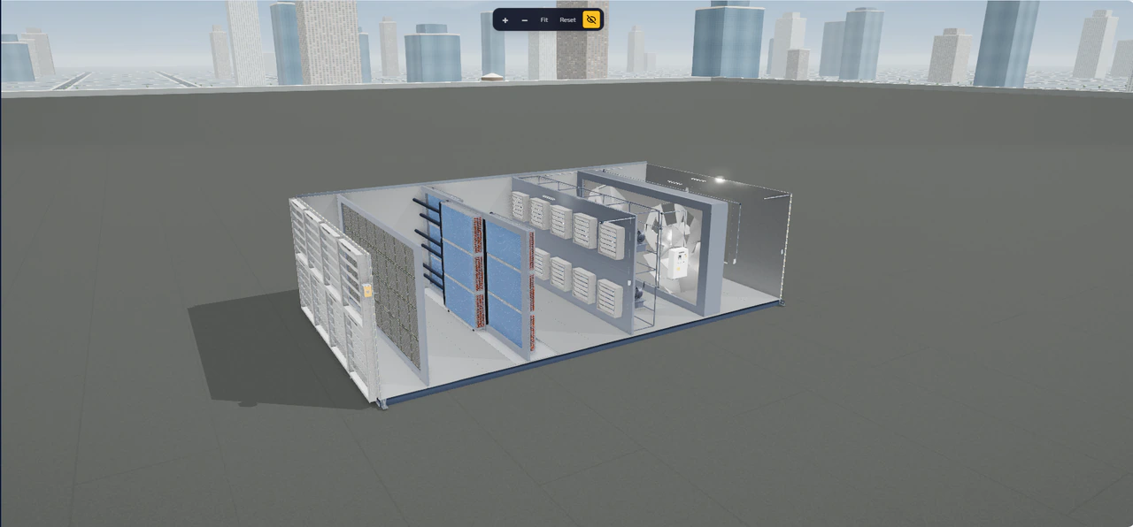 XaiR Custom Air Handling Units demonstration workspace